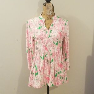 Lilly Pulitzer Flamingo Print Tunic medium